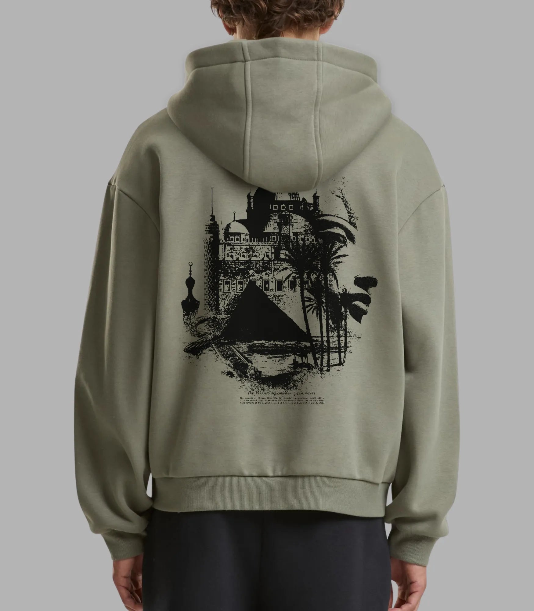 Egypt Iconic White Hoodie | Premium Streetwear