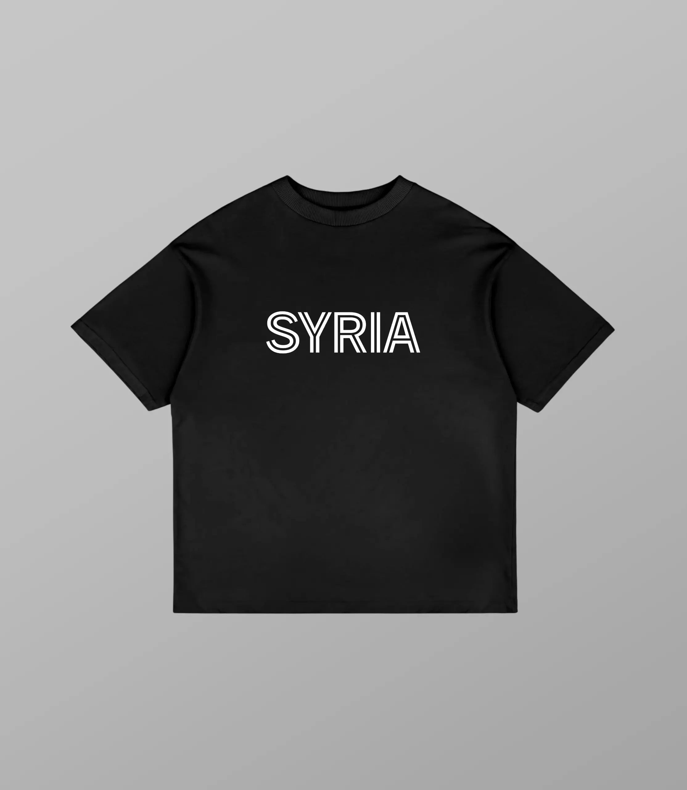 Bold Syria Unisex T-Shirt | Oversized with Typography Flair