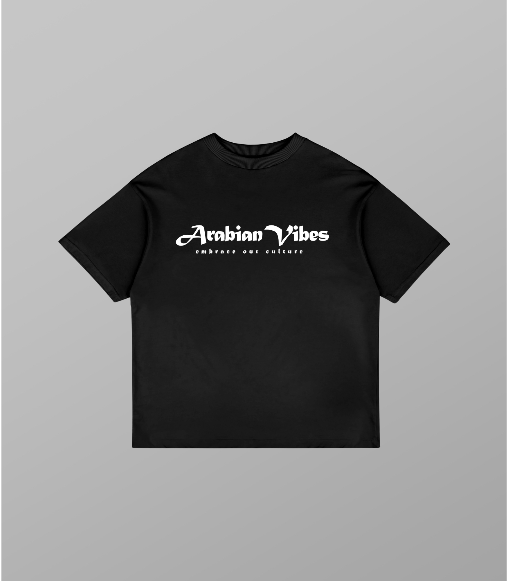 Oversize T-Shirt Baumwolle – Arabian Vibes Style