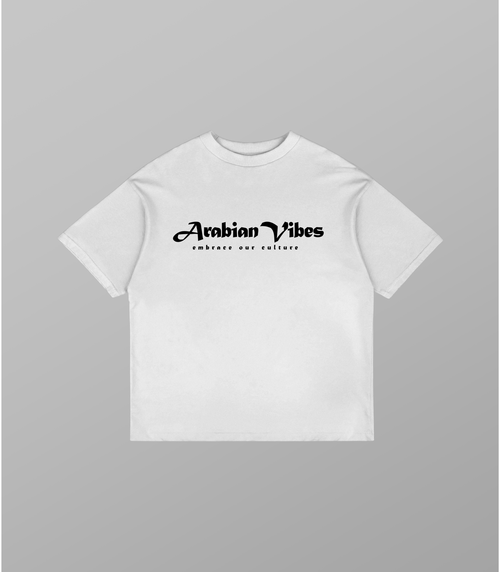 Oversize T-Shirt Baumwolle – Arabian Vibes Style