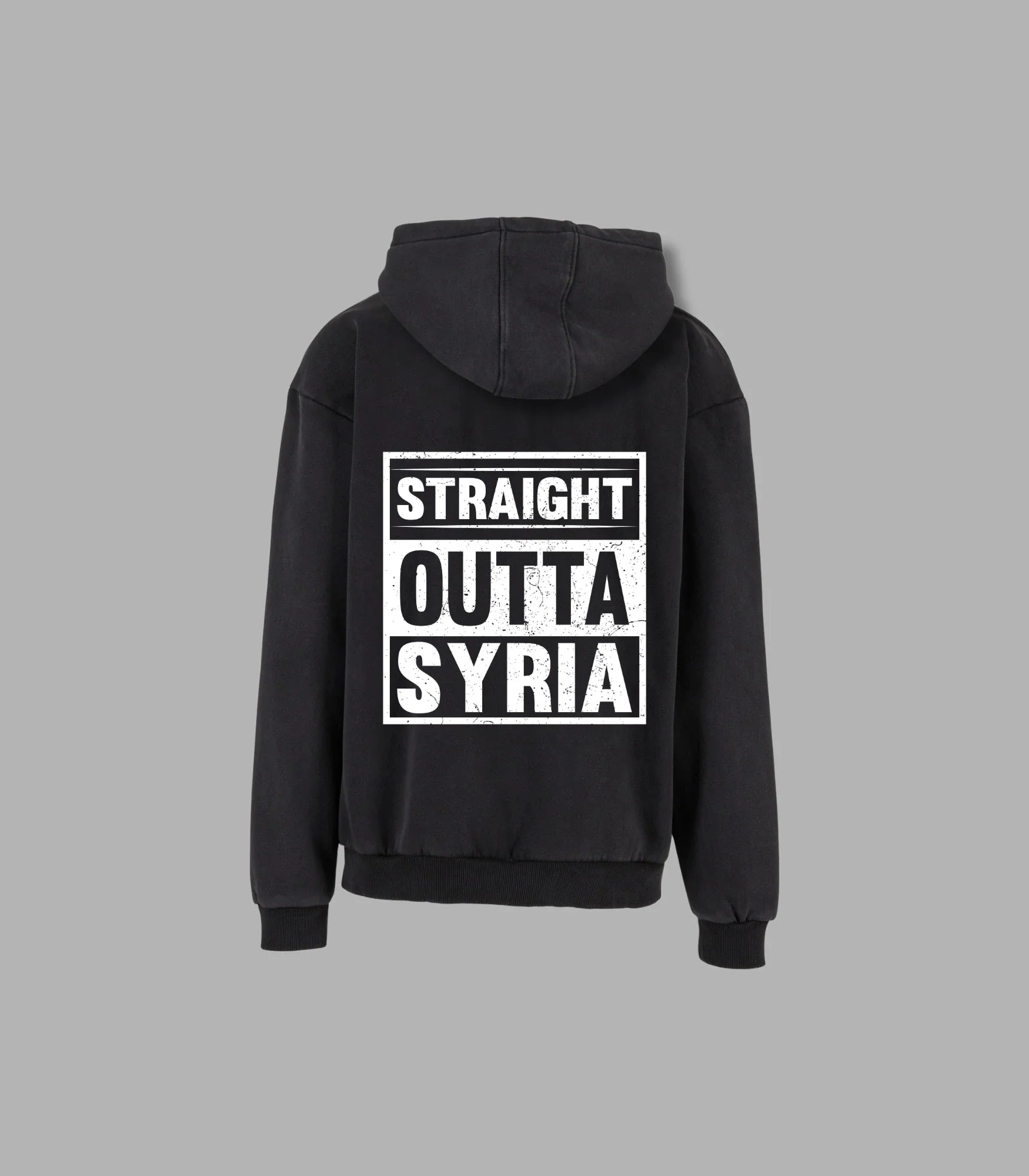 Straight Outta Syria Kapuzenpullover Vintage – Dein Vibe Check