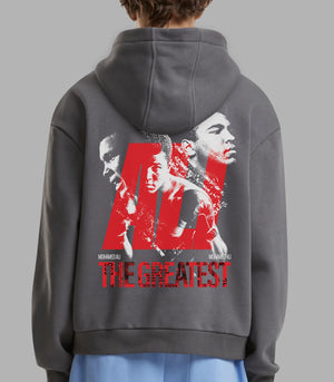 Mohamed Ali Hoodie Herren Backprint – Style trifft Statement