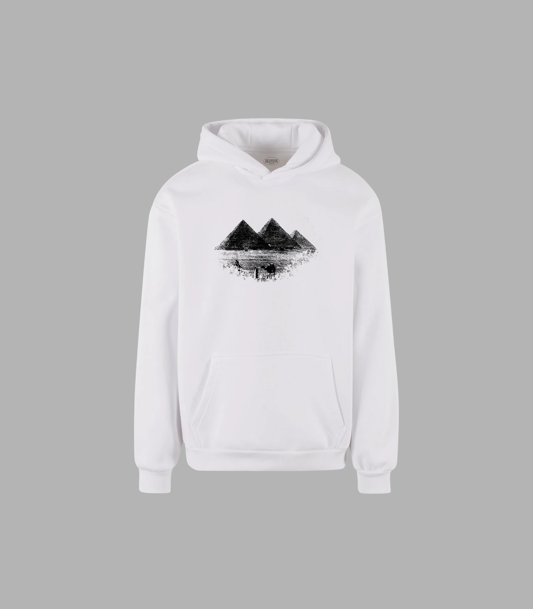 Egypt Iconic White Hoodie | Premium Streetwear