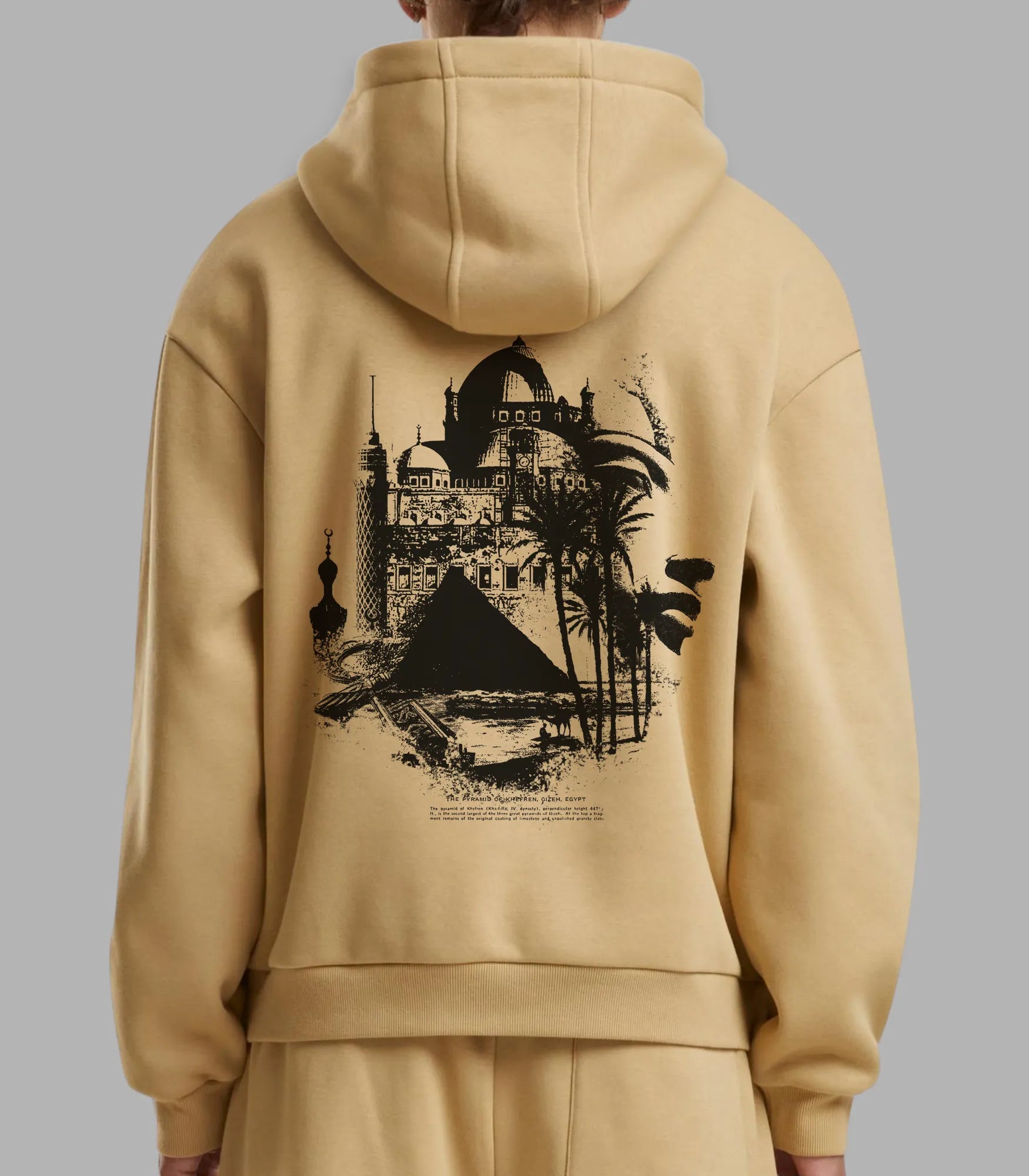 Egypt Iconic White Hoodie | Premium Streetwear