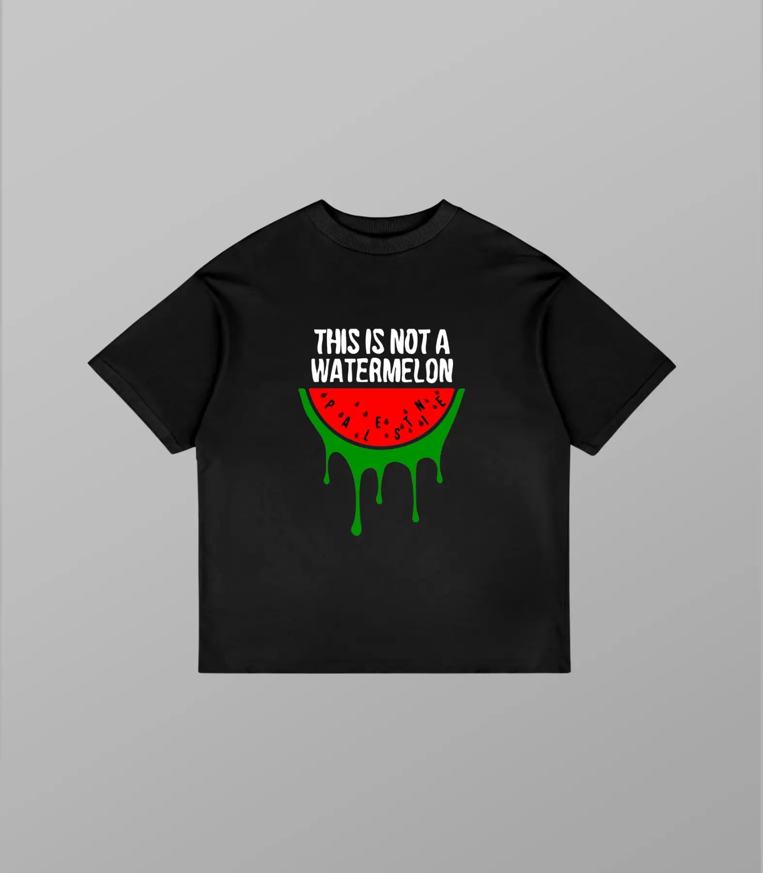 Palestinian Watermelon Oversized T-Shirt | Streetwear style