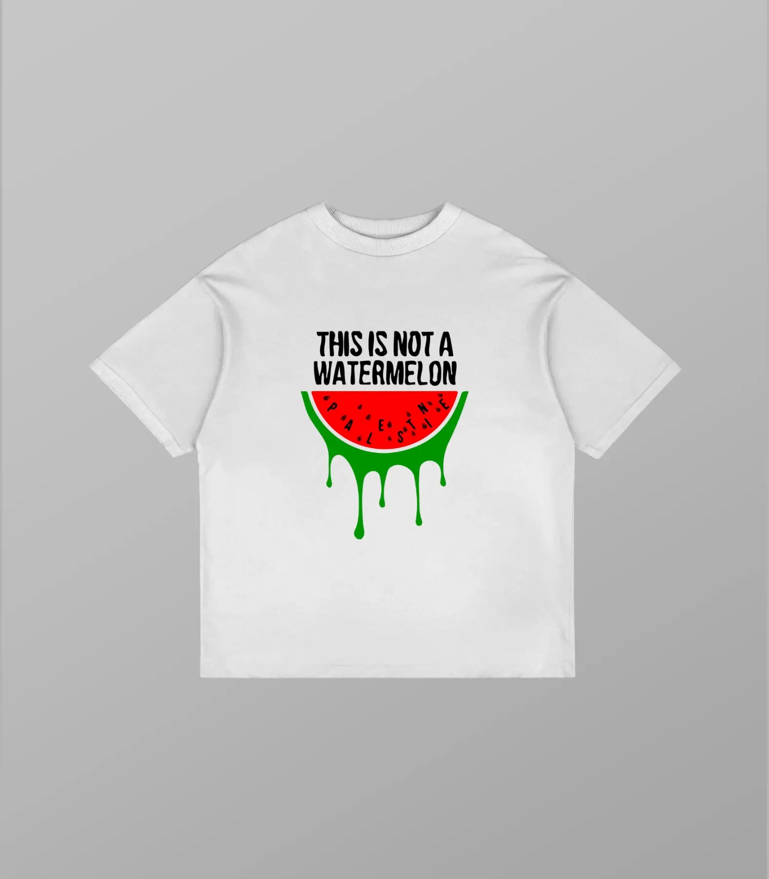 Palestinian Watermelon Oversized T-Shirt | Streetwear style