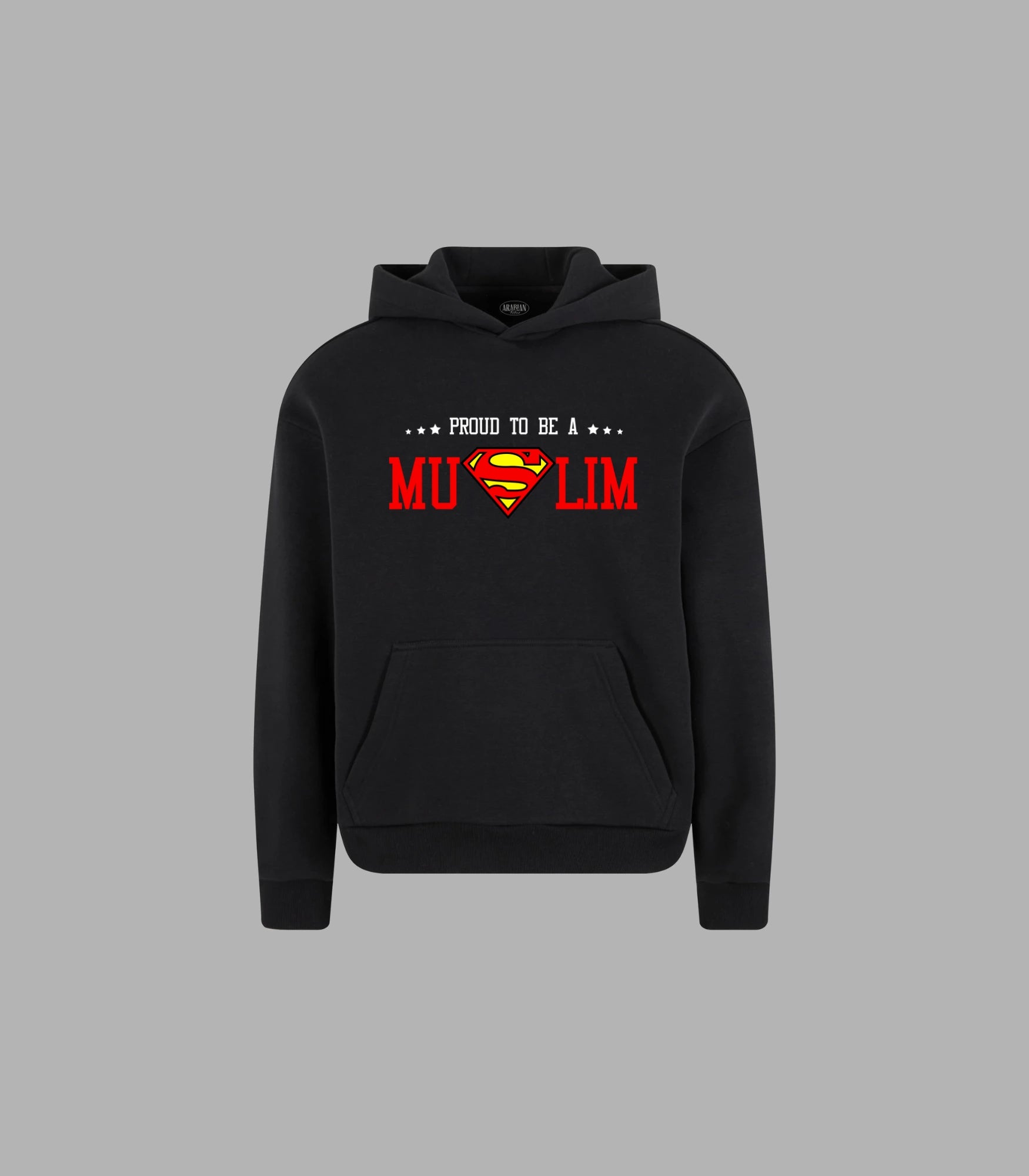 Super Muslim Sprüche Hoodie | Lockres Unisex-Feeling