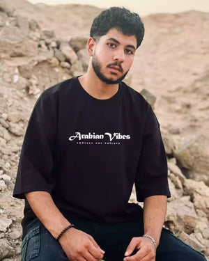 Oversize T-Shirt Baumwolle – Arabian Vibes Style