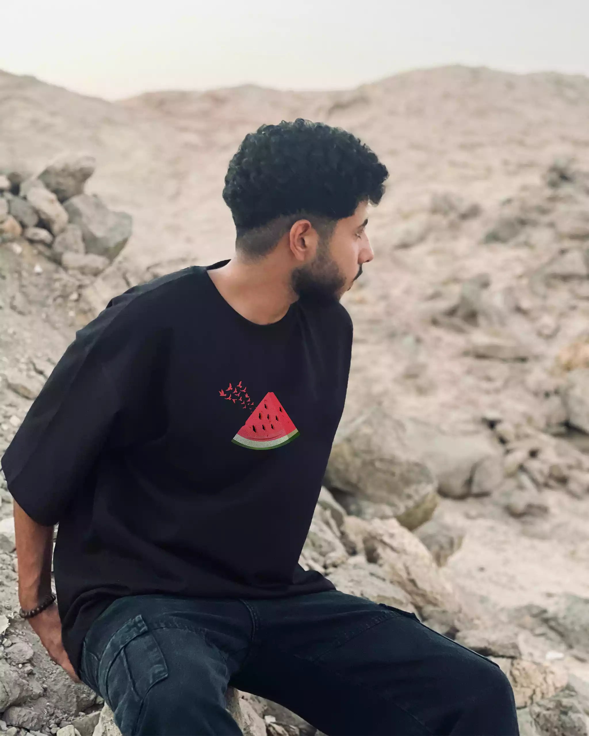 Freedom for Palestine Oversized T-Shirt | Liberty’s Call