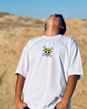 Luffy of Palestine T-Shirt - One Piece |Oversized Streetwear