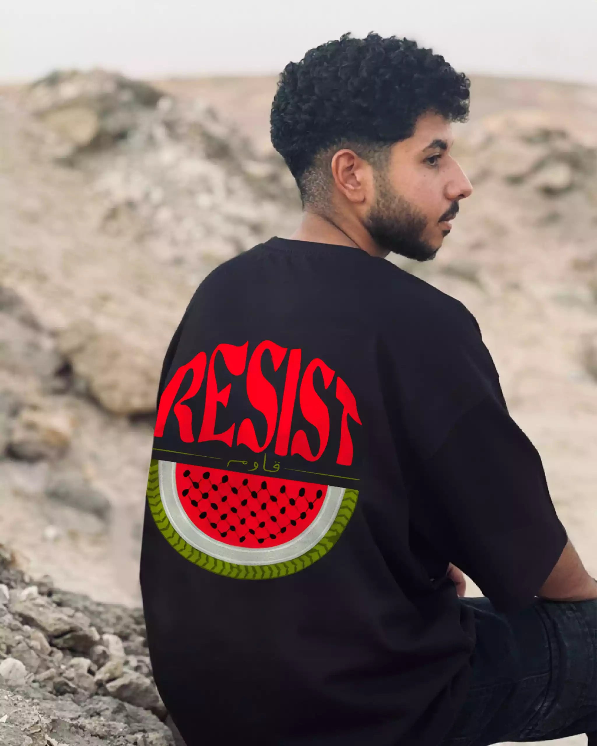 Palestine Watermelon TShirt Oversized | Streetwear Drop