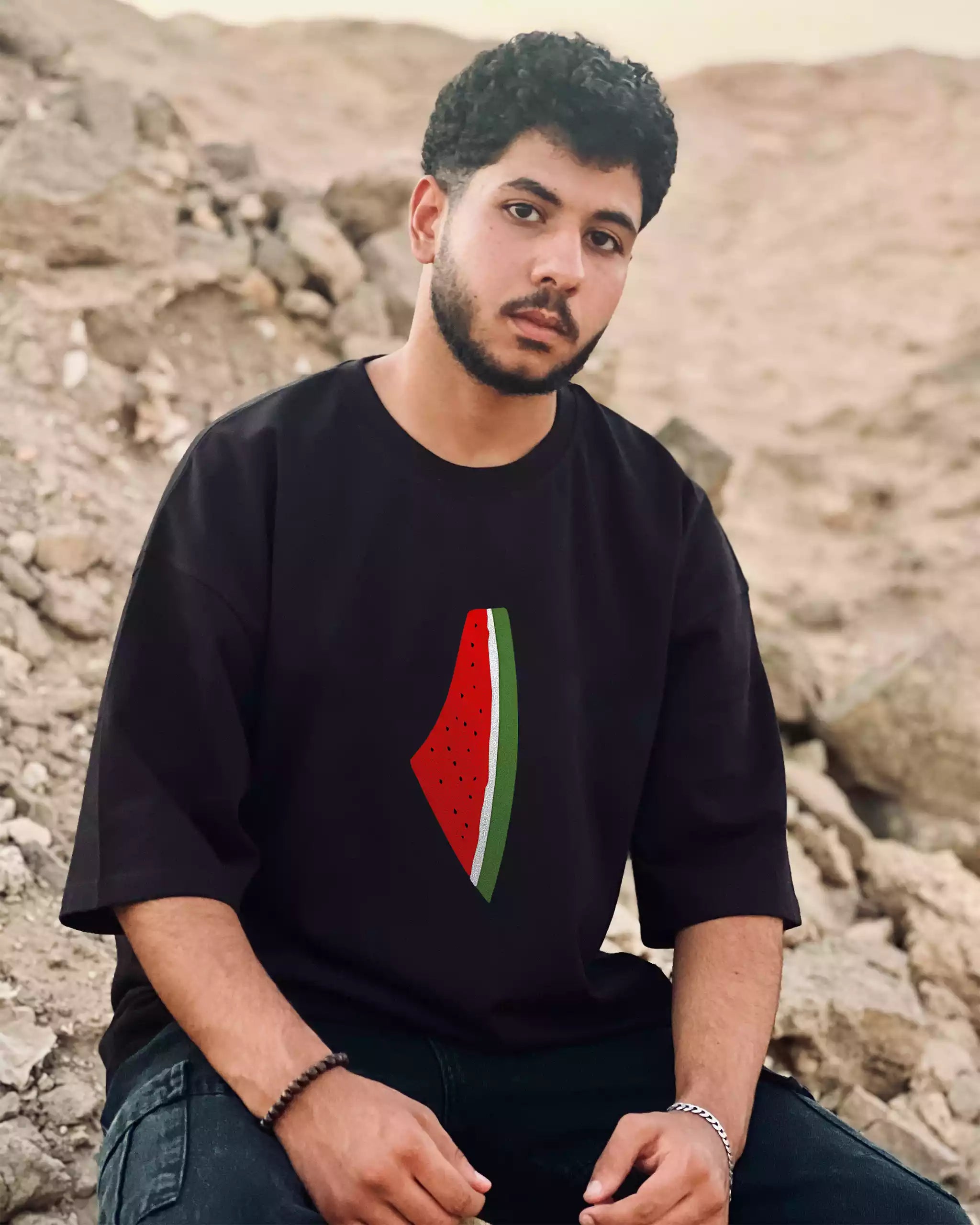 Palestine Watermelon TShirt Oversized | Streetwear Drop
