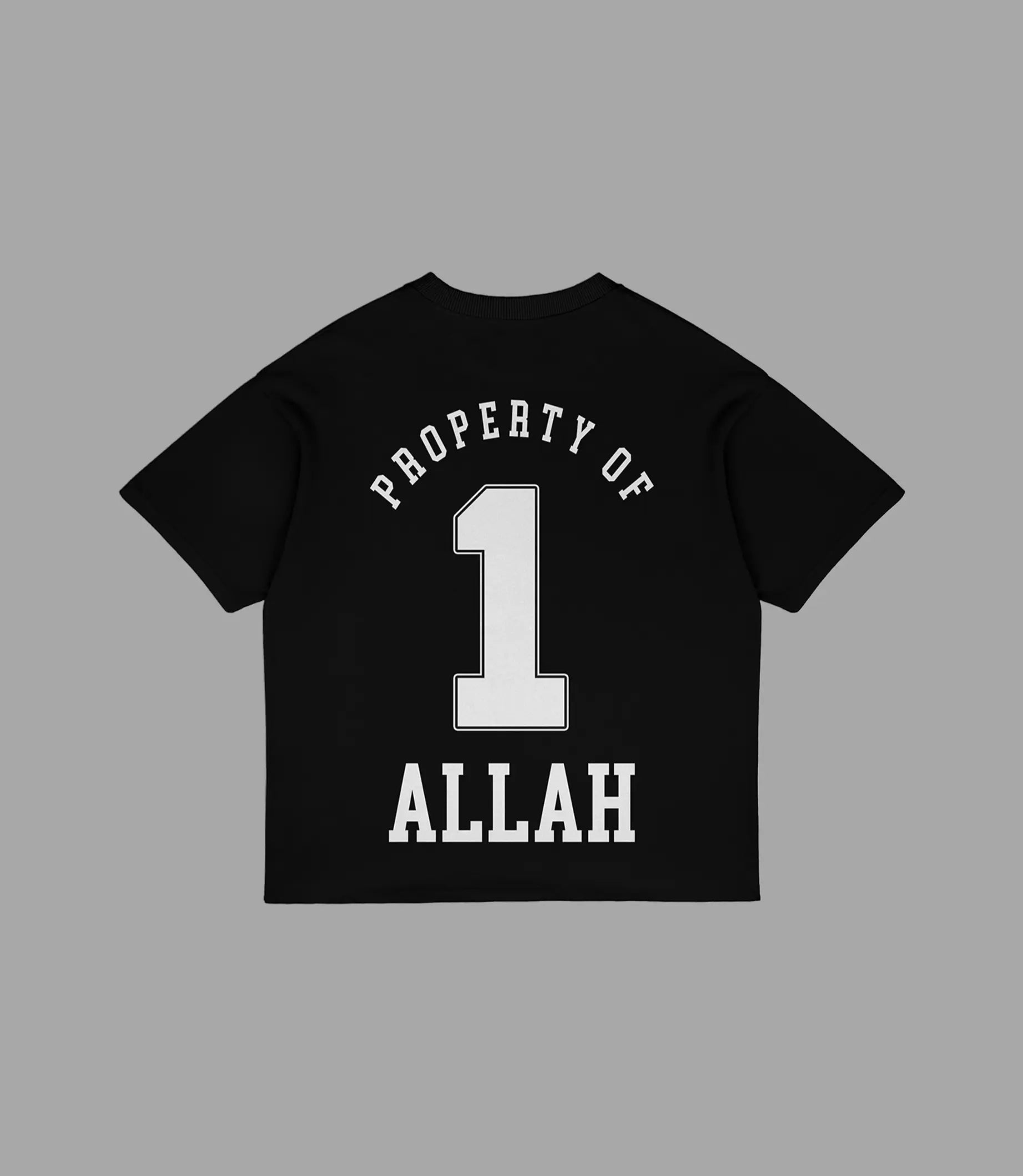 Oversized T-Shirt mit Print: Allah | Arabian Vibes