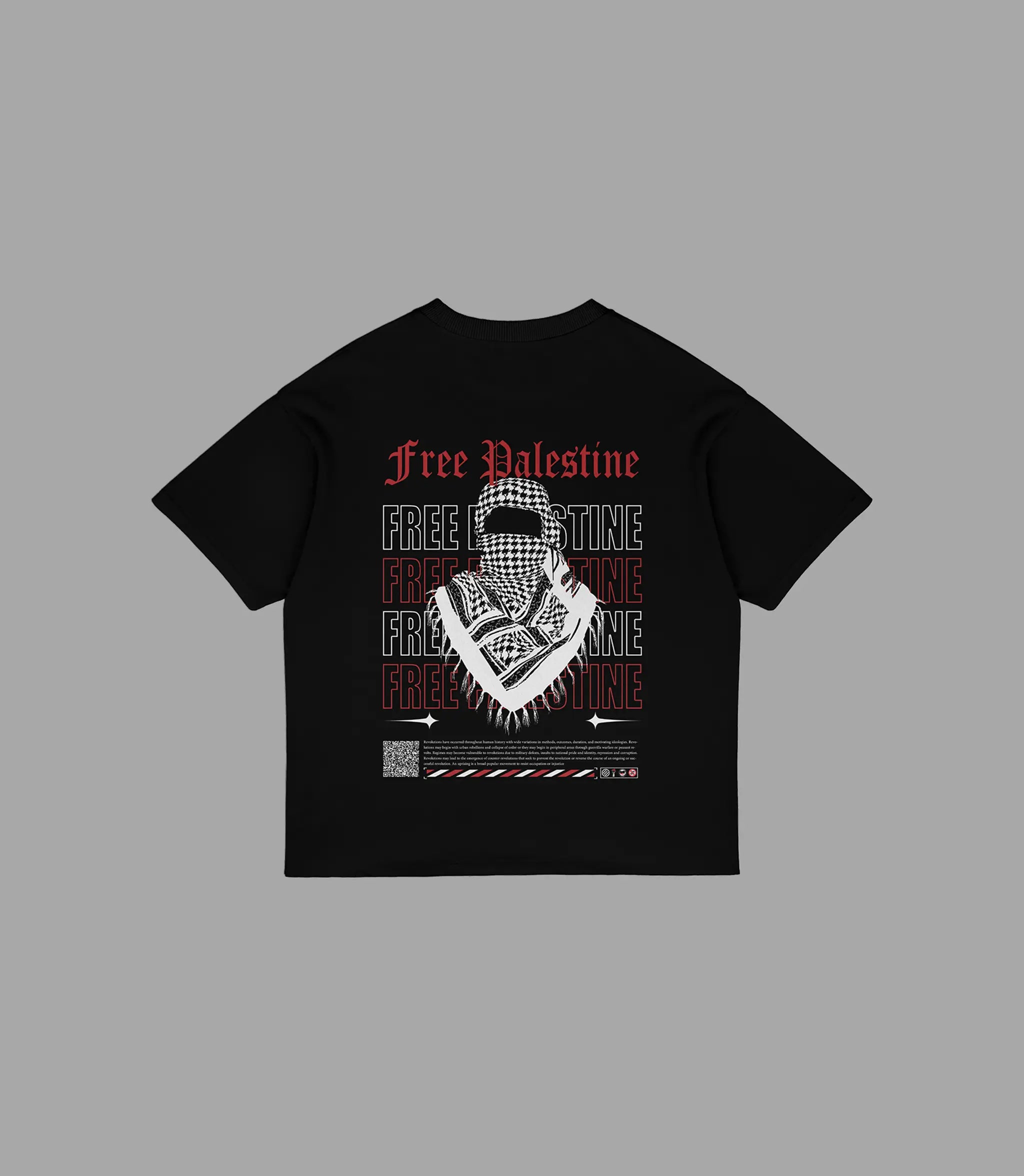 Free Palestine Oversized T-Shirt | Arabian Vibes