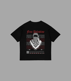 Free Palestine Oversized T-Shirt | Arabian Vibes