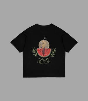Key to Freedom Oversized T-Shirt | Heritage Palestine Vibes