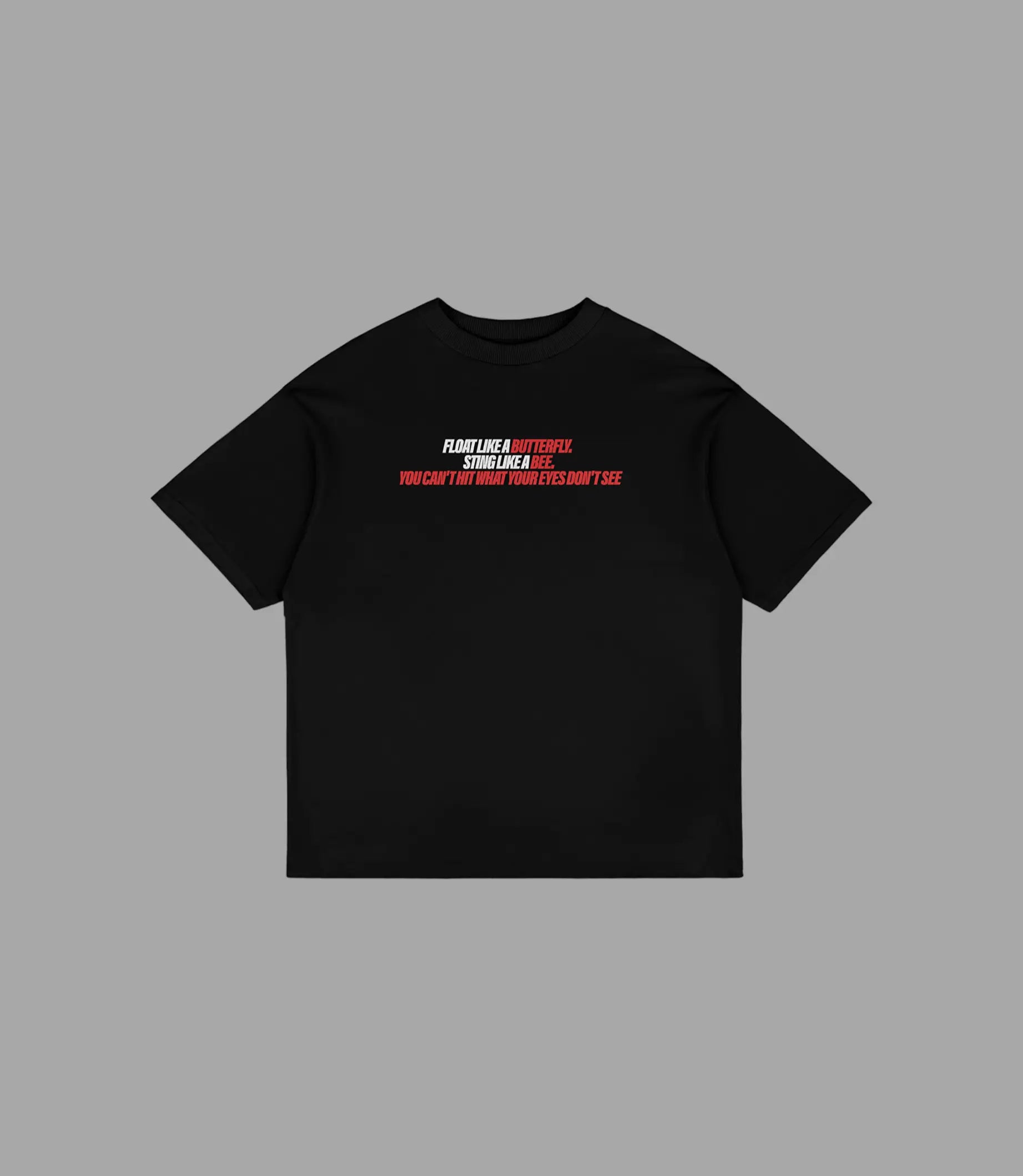 Oversize T Shirt Schwarz  “Mohamed Ali Vibe”  Arabian Vibes
