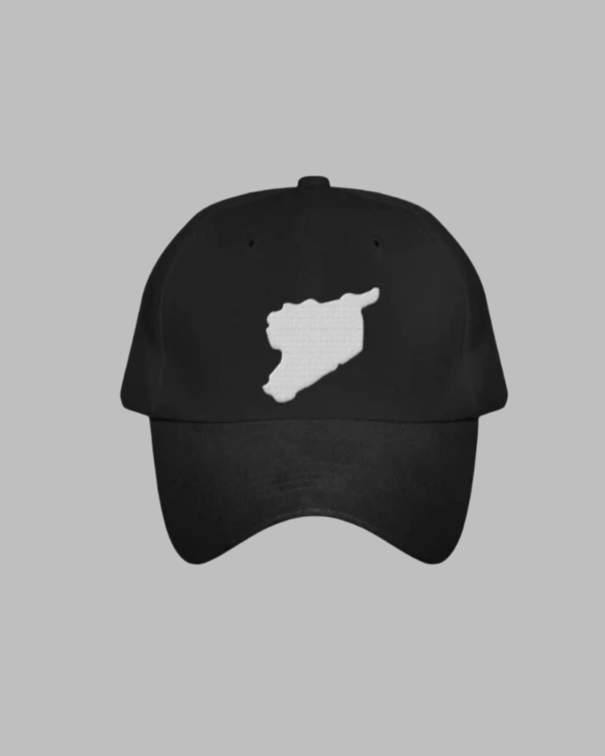 Unisex Syria Map Cap Embroidered