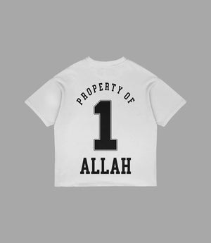 Oversized T-Shirt mit Print: Allah | Arabian Vibes