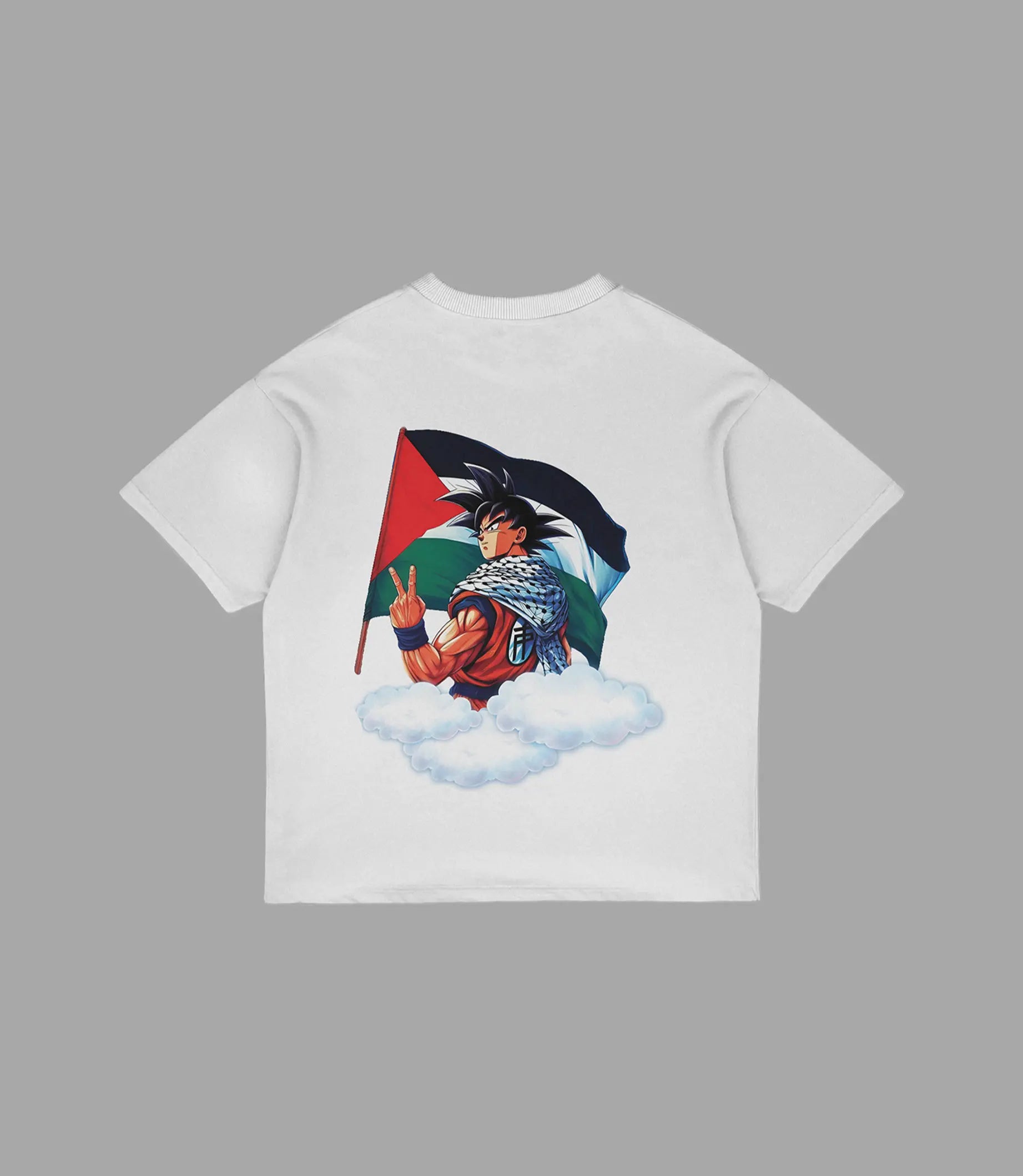 Dragon Ball Z Palästina T-Shirt weit | Oversize Style