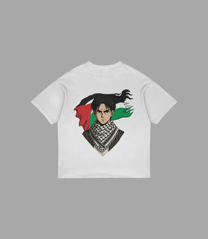 Oversize T-Shirt Anime - Palestinian AOT 