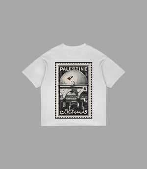 T Shirt Palästina Stamp Oversized | Streetwear Vibes