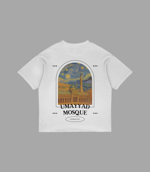 Van Gogh Shirt – Damascus Heritage  Oversized Tee | Arabian Vibes