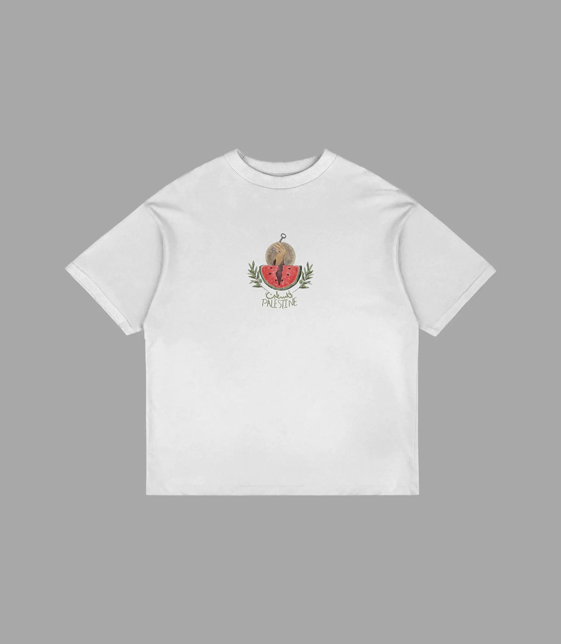Key to Freedom Oversized T-Shirt | Heritage Palestine Vibes