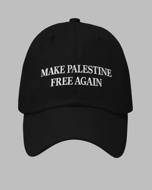 Make Palestine Free Again Cap – Classic Adjustable Style