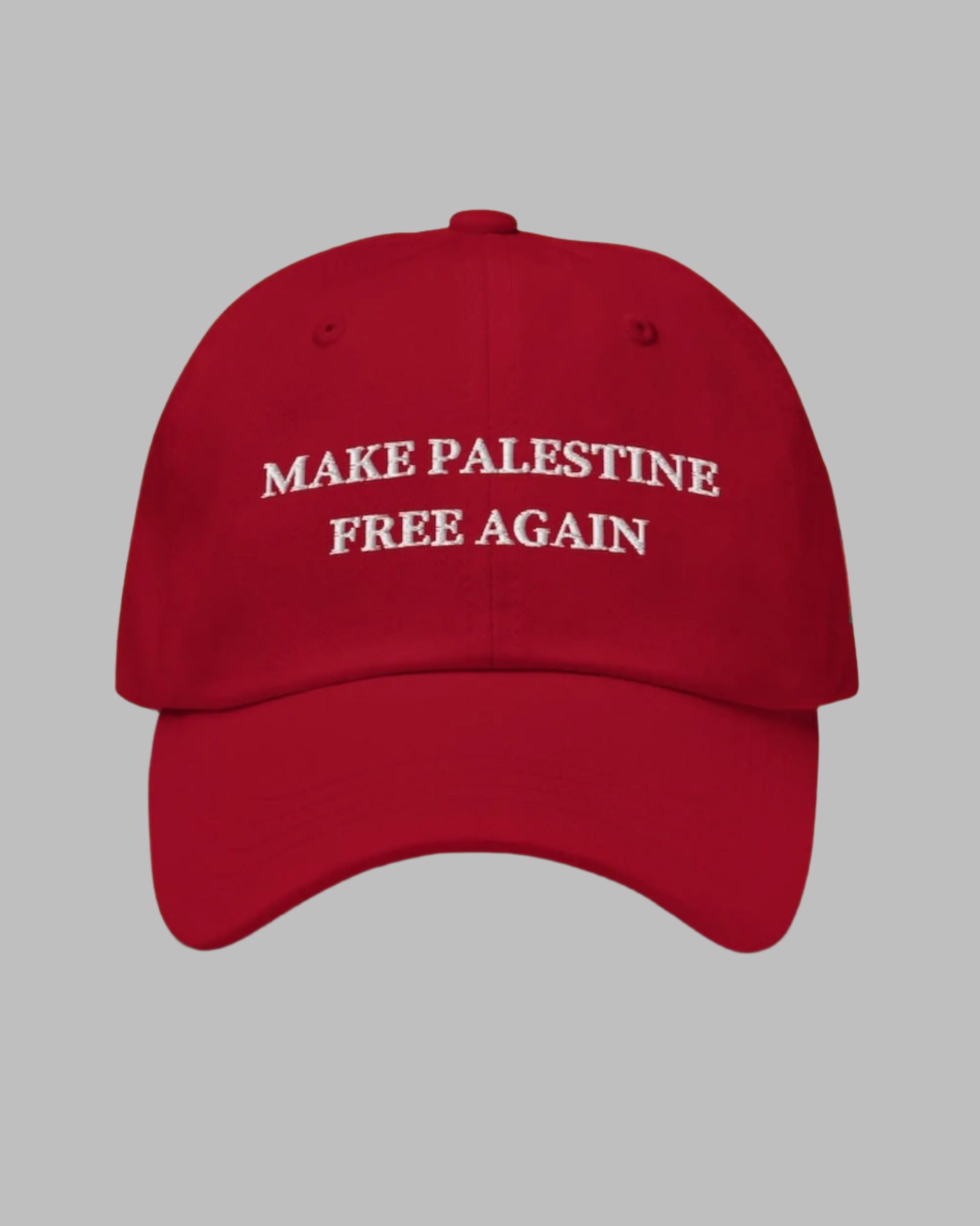 Make Palestine Free Again Cap – Classic Adjustable Style