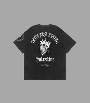 Totenkopf T-Shirt – Intifada Rising Palestine Vintage Oversized